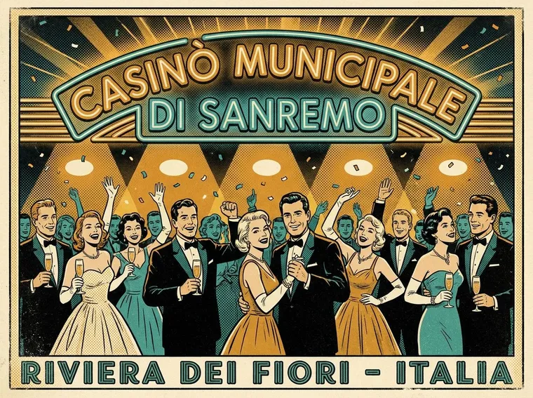 La homepage del Casinò Municipale di Sanremo